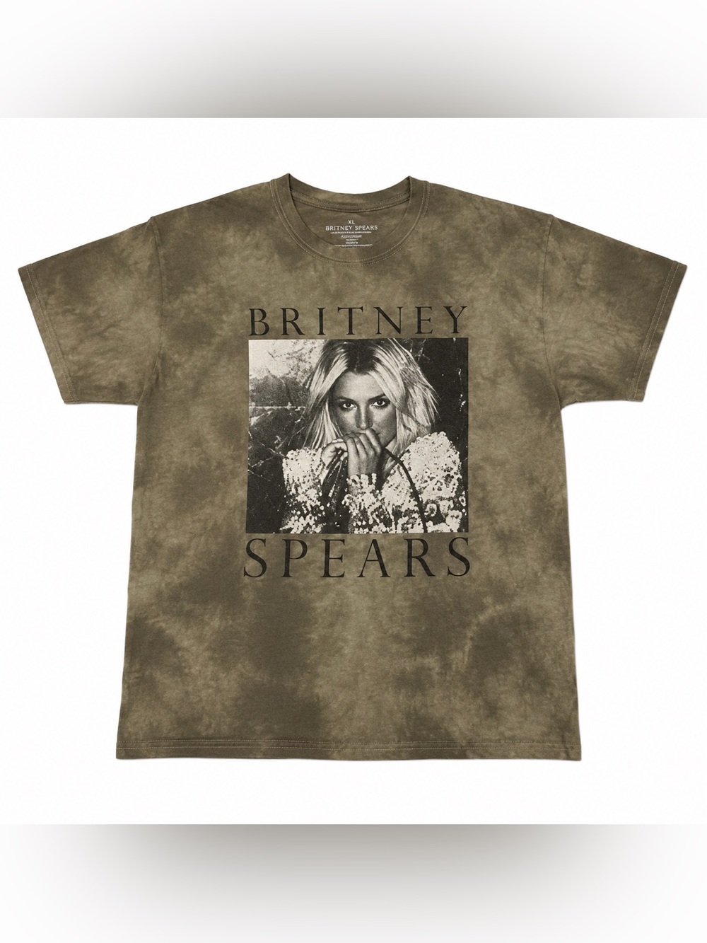Britney Spears 2022 Tie Dye Graphic Tee XL Band Shirt